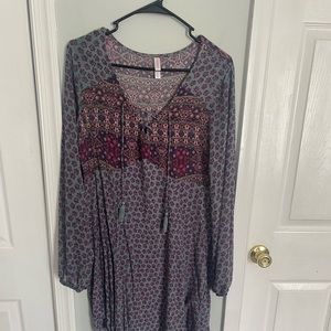 Xhilaration patterned dress